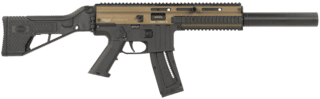 BLS M-19 .22 LR Semi-Auto Rifle - Bronze - 16.5" - 22 Round